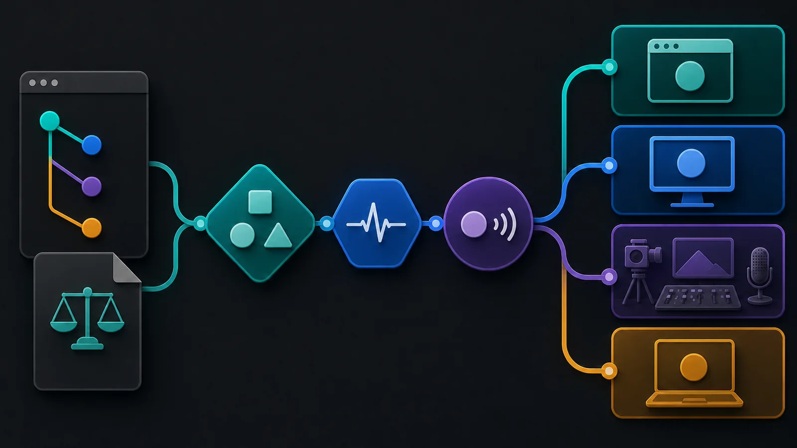 Decision map for checking license, platform, maintenance, and recording fit