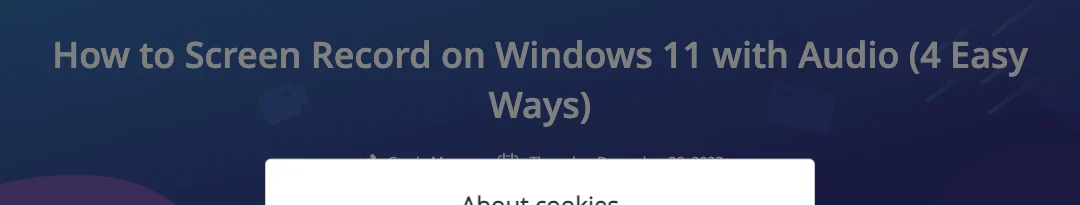 FonePaw public Windows 11 recording article title and update context